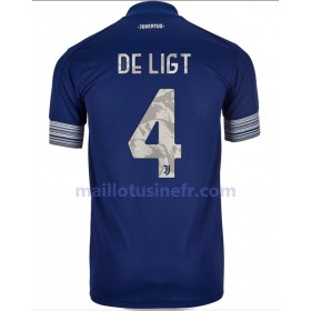 Maillot de Foot Juventus Matthijs de Ligt 4 Extérieur 2020-21